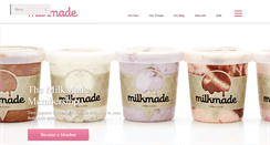 Desktop Screenshot of milkmaidicecream.com